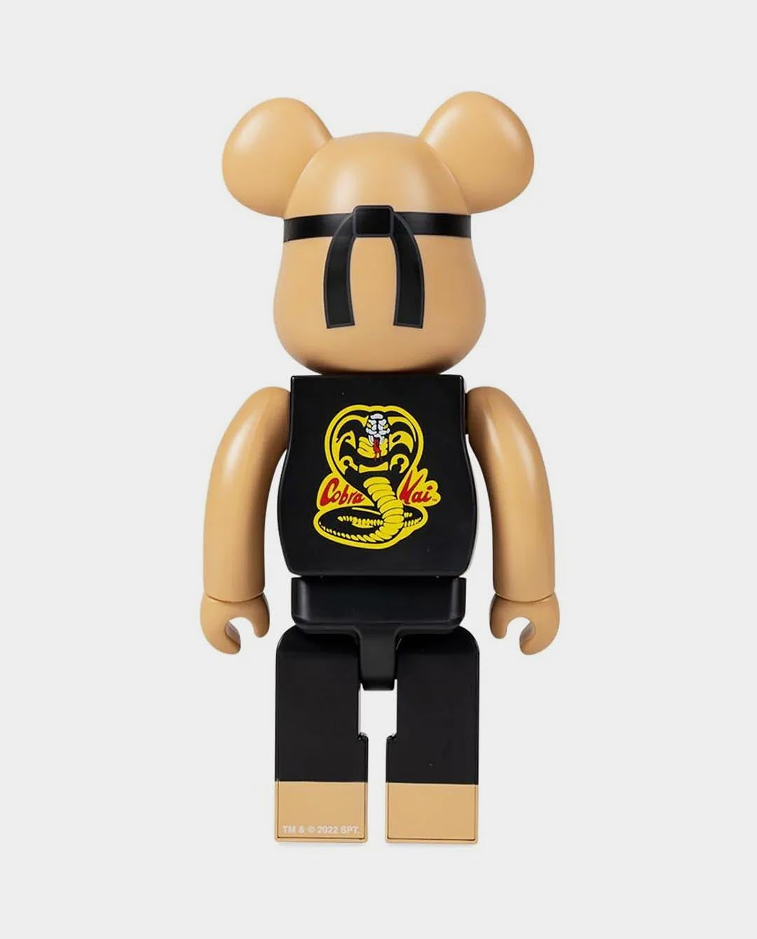 新品 BE@RBRICK COBRA KAI 400％ MEDICOM TOY ベアブリック kaws