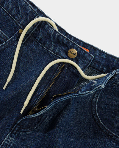 Butter Goods - Baggy Denim Shorts - Dark Blue Shorts Butter Goods