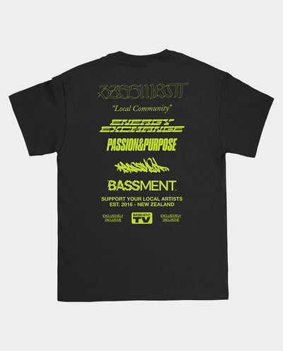 Basement - MSG T-Shirt - Black