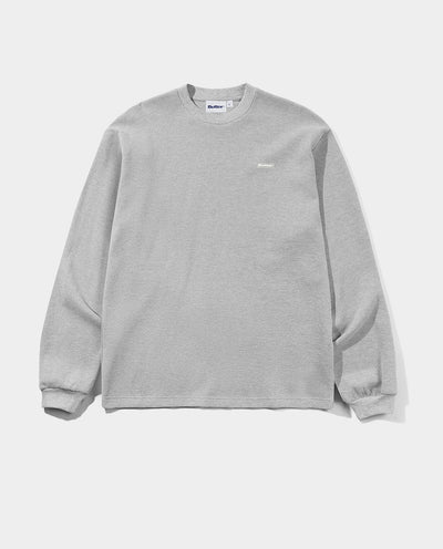 Butter Goods - Basic Waffle LS Shirt - Ash T-Shirts Butter Goods