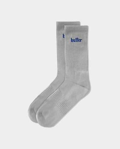 Butter Goods - Basic Socks - Grey Socks Butter Goods   