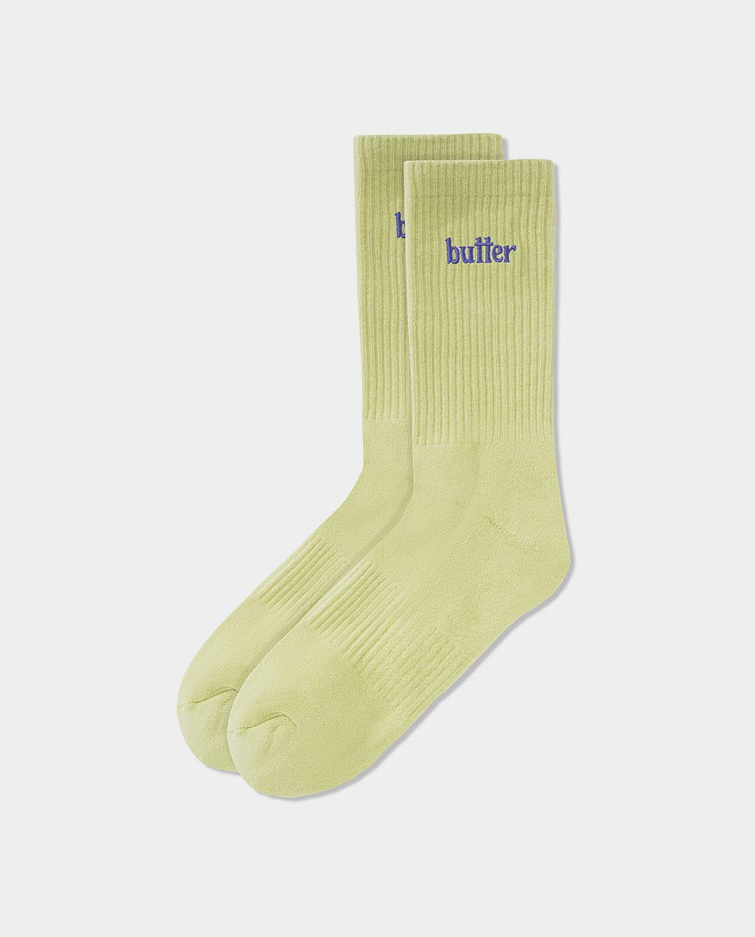 Butter Goods - Basic Socks - Lime Socks Butter Goods   