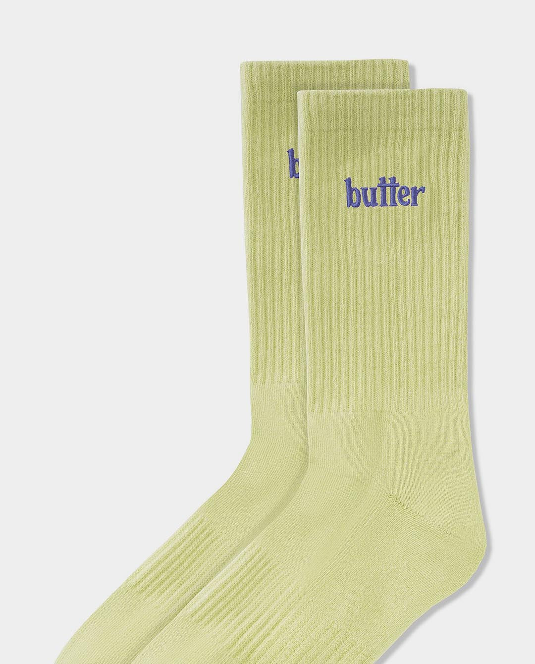 Butter Goods - Basic Socks - Lime Socks Butter Goods   