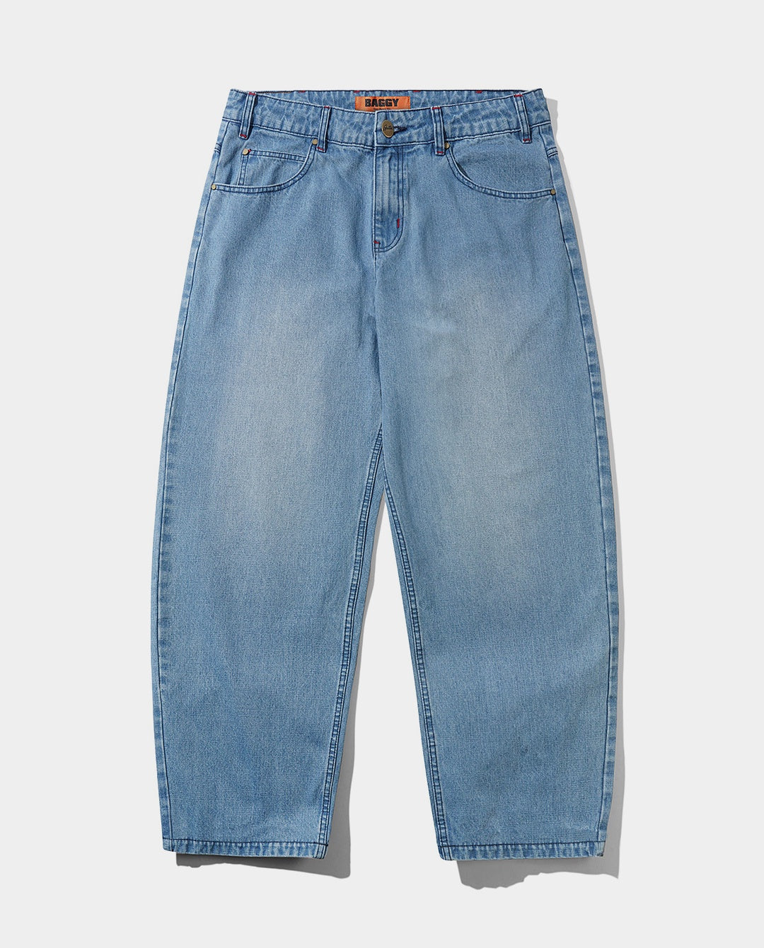 Butter Goods - Blotch Denim Jeans - Streaky Blue Pants Butter Goods