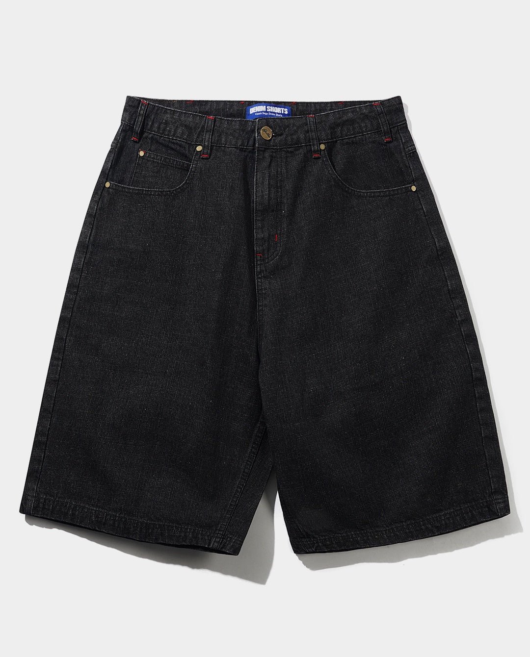 Butter Goods - Blotch Denim Shorts - Streaky Black Shorts Butter Goods