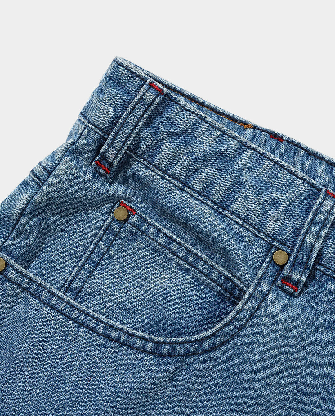 Butter Goods - Blotch Denim Jeans - Streaky Blue Pants Butter Goods