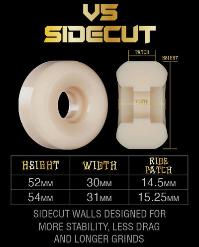 Bones - X-Formula Homoki Vision Quest V5 Sidecut 97A 54mm Wheel Wheel Bones   