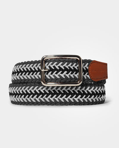 Butter Goods - Braided Belt - Charcoal Belts Butter Goods