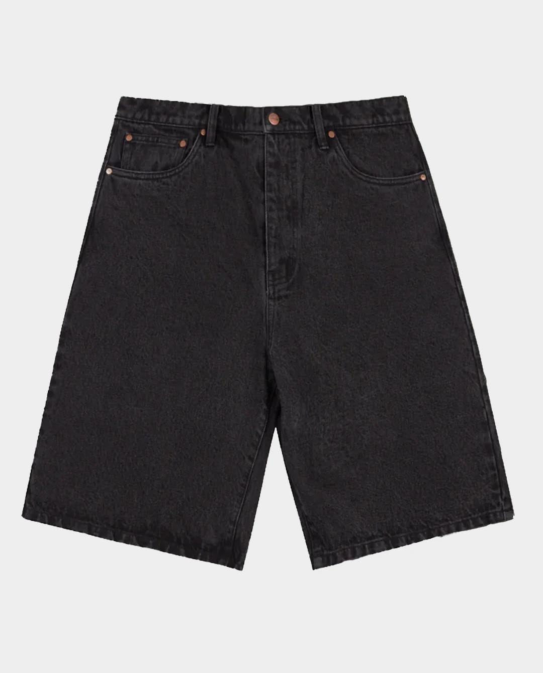 Bronze 56K - Denim Shorts - Black Shorts Bronze 56K   