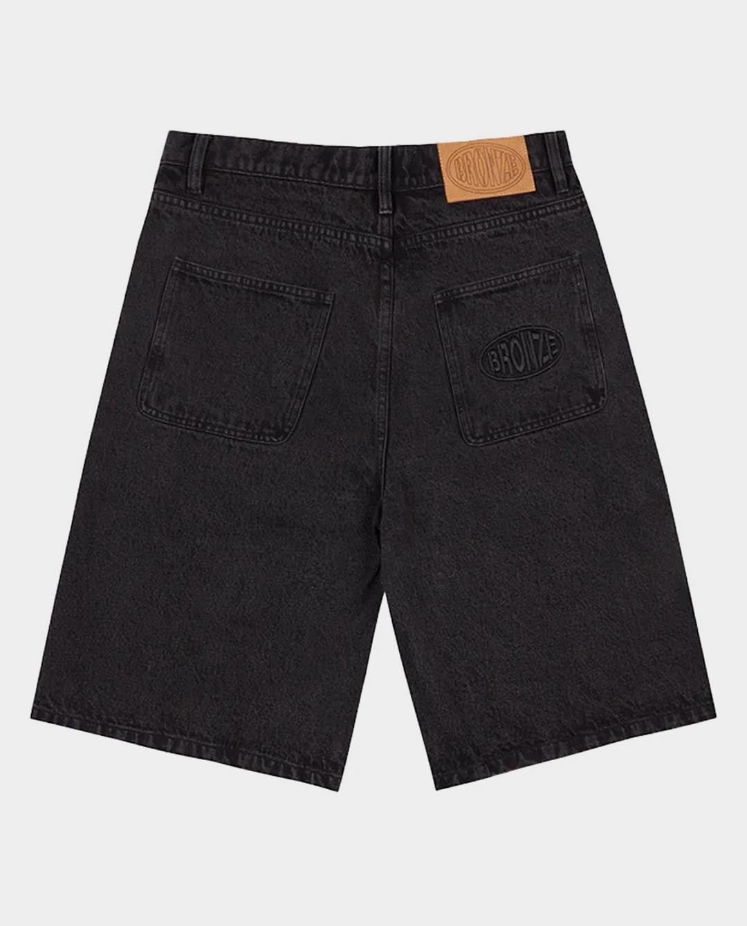 Bronze 56K - Denim Shorts - Black Shorts Bronze 56K   