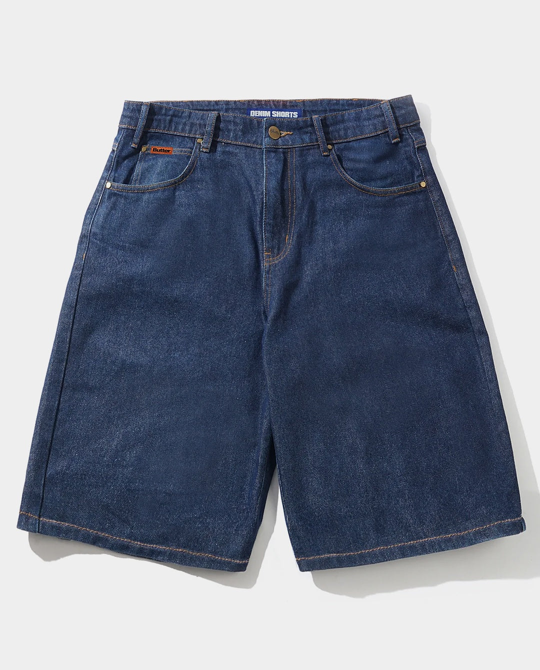 Butter Goods - Baggy Denim Shorts - Dark Indigo Shorts Butter Goods