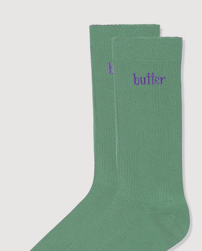 Butter Goods - Basic Socks - Sage