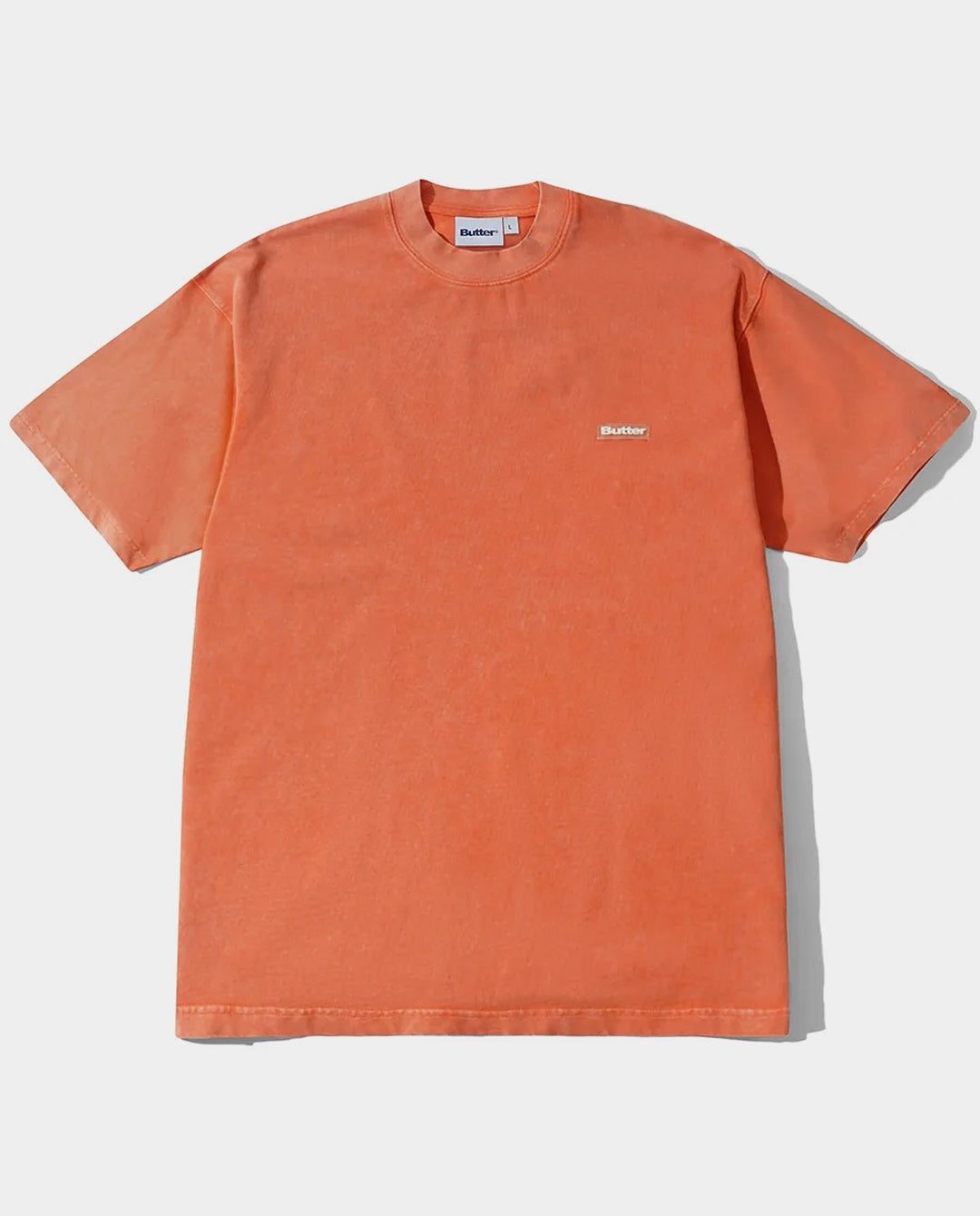 Butter Goods - Basic Tee - Washed Blood Orange T-Shirts Butter Goods