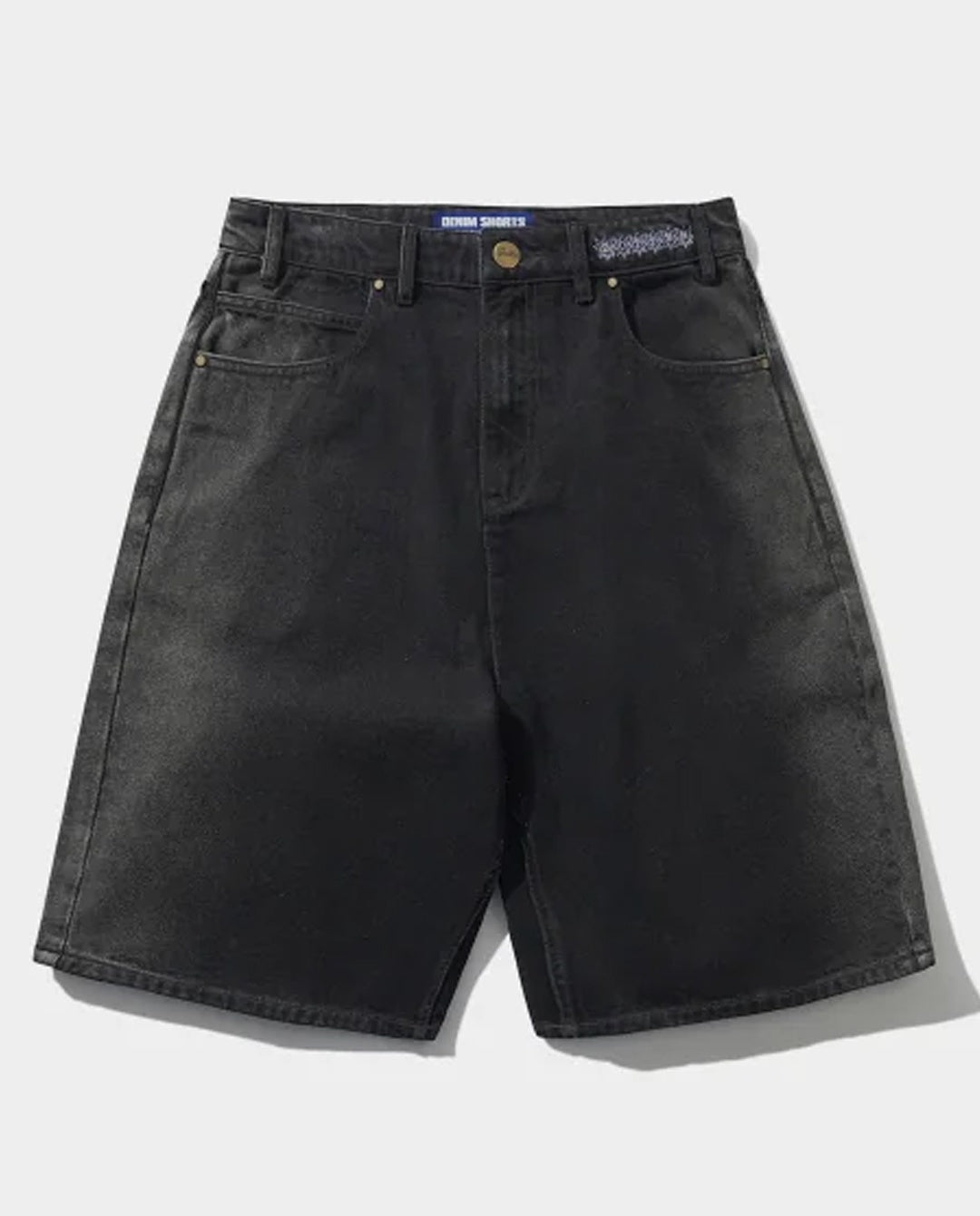 Butter Goods - Bronco Denim Shorts - Washed Black Shorts Butter Goods