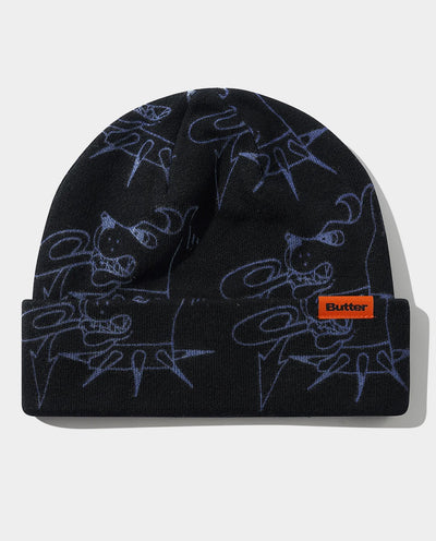 Butter Goods - Canine Beanie - Black Beanie Butter Goods