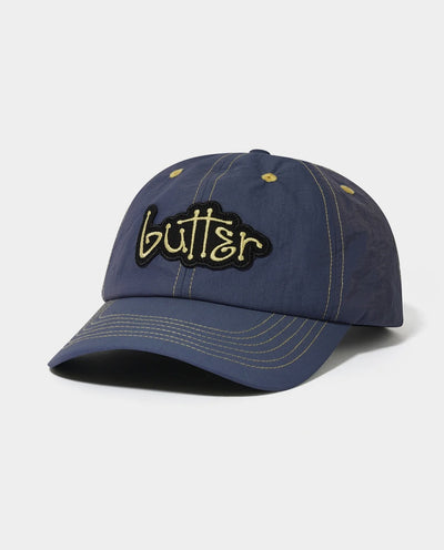 Butter Goods - Connection 6 Panel Cap - Slate Hats Butter Goods