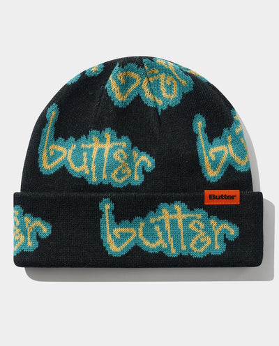 Butter Goods - Connection Beanie - Black Beanie Butter Goods