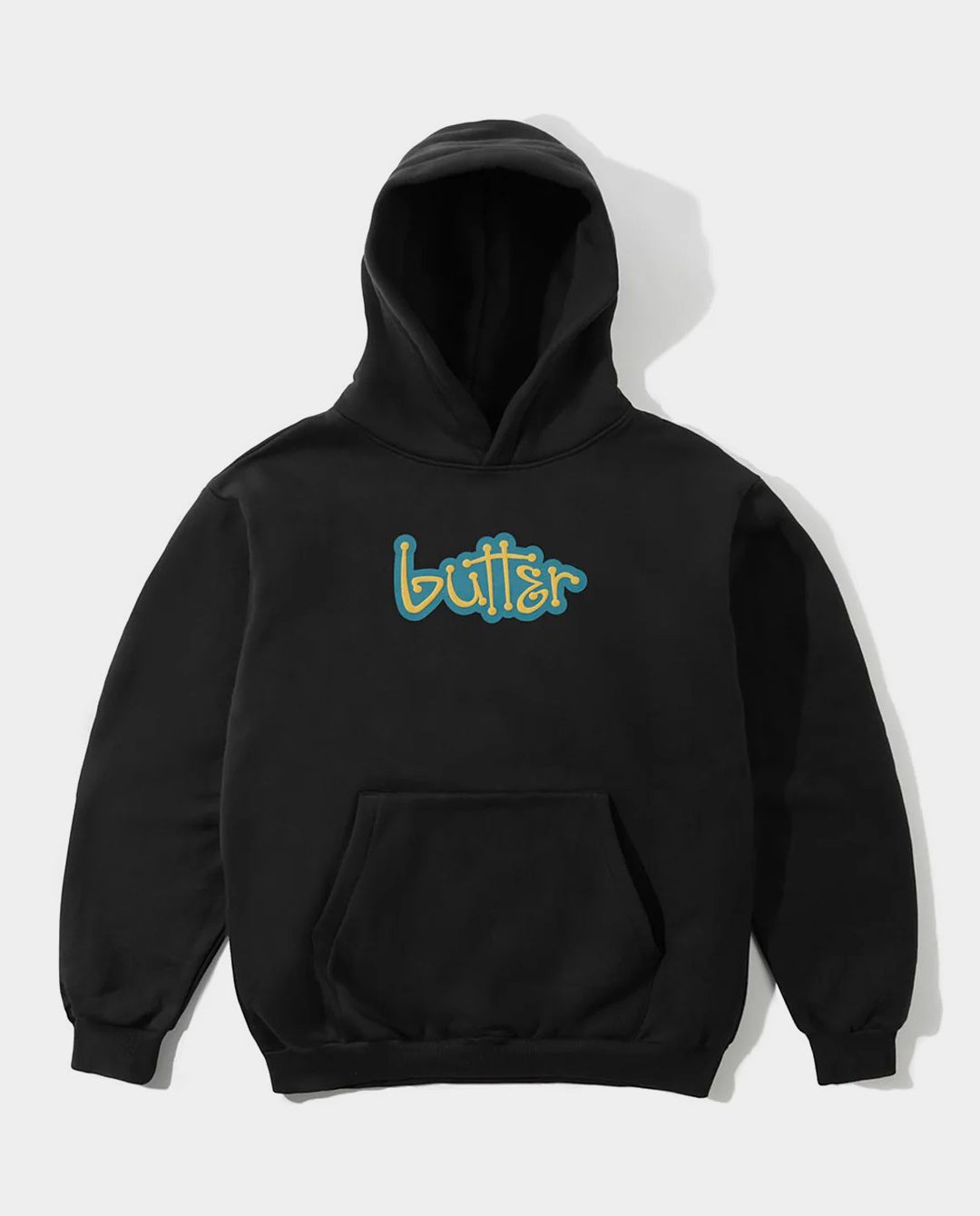 Butter Goods - Connection Pullover Hood - Black Hoodies Butter Goods