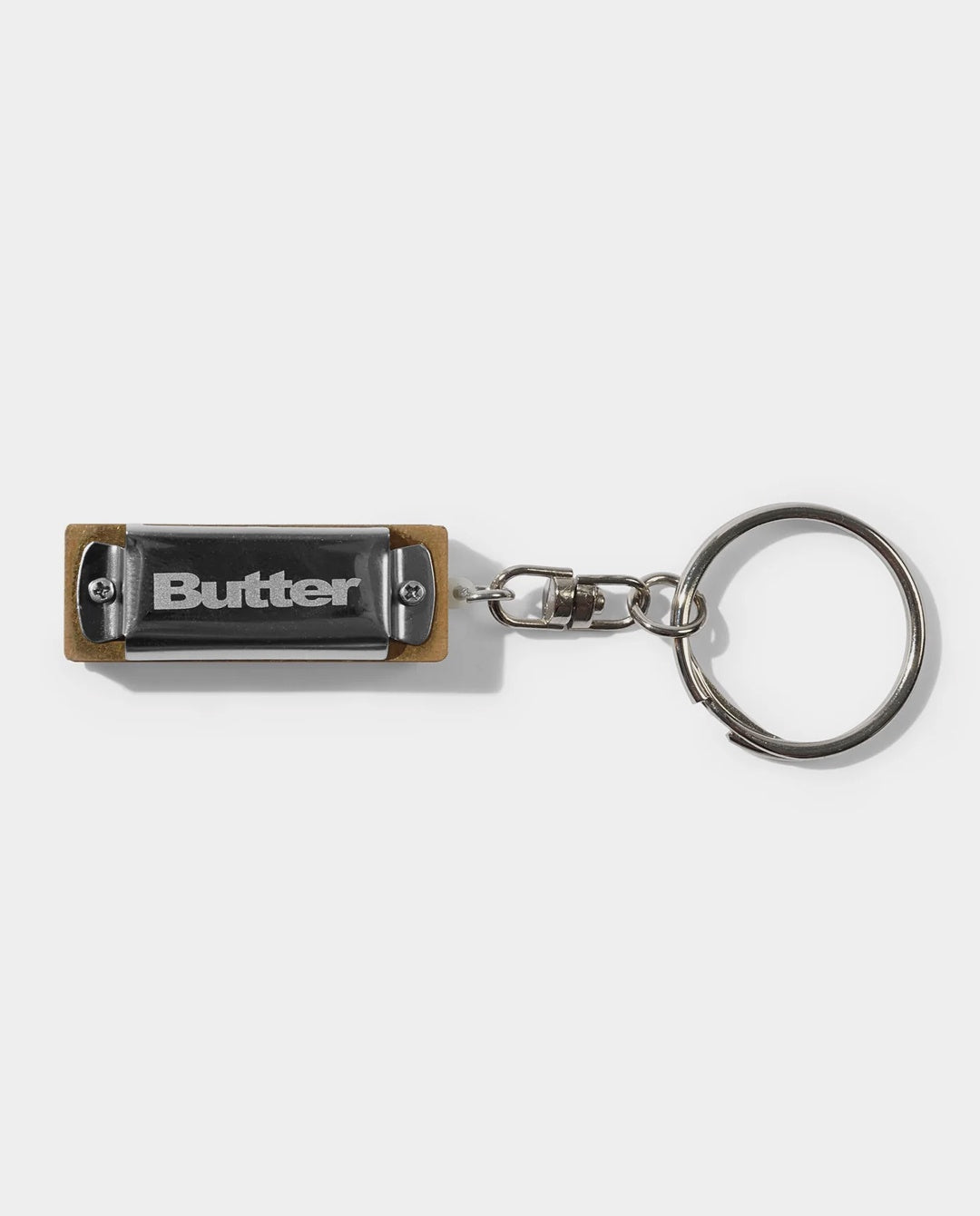 Butter Goods - Harmonica Keychain - Silver Lifestyle Butter Goods