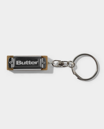 Butter Goods - Harmonica Keychain - Silver Lifestyle Butter Goods