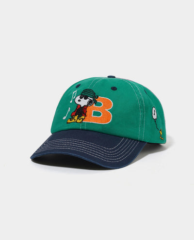 Butter Goods - Music Snapback Cap - Washed Kelly Green/Navy Hats Butter Goods