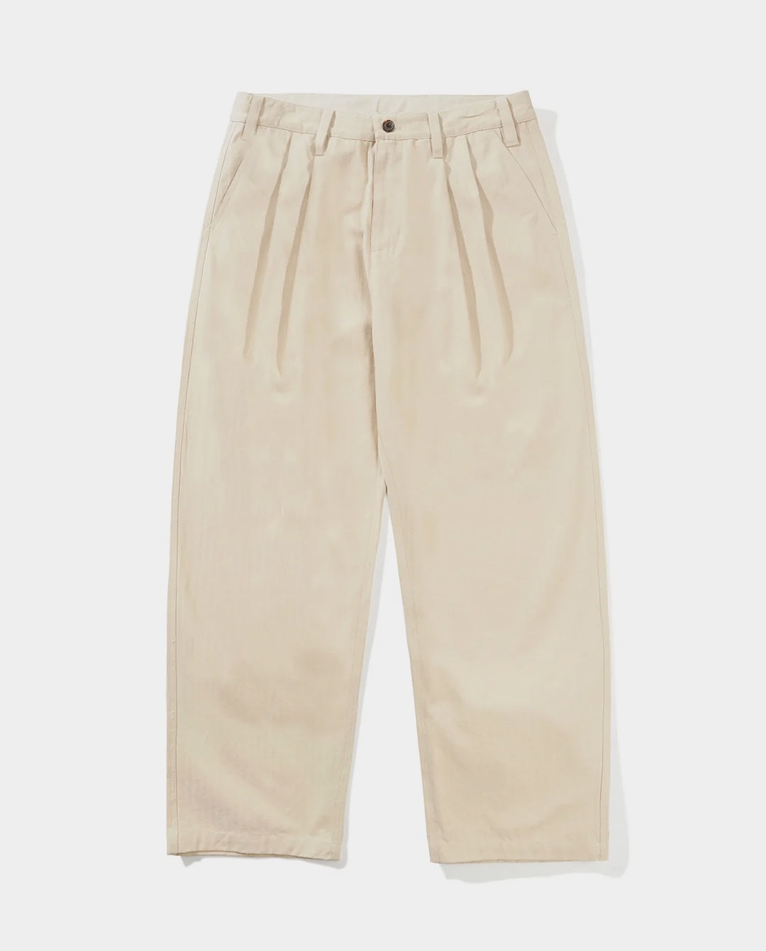 Butter Goods - Pleated Trousers - Sandstone Pants Butter Goods