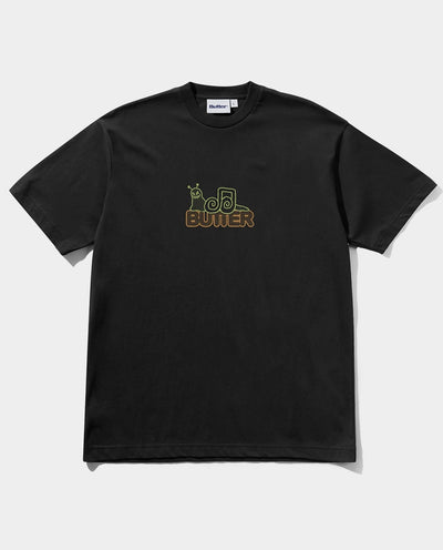 Butter Goods - Snail Tee - Black T-Shirts Butter Goods