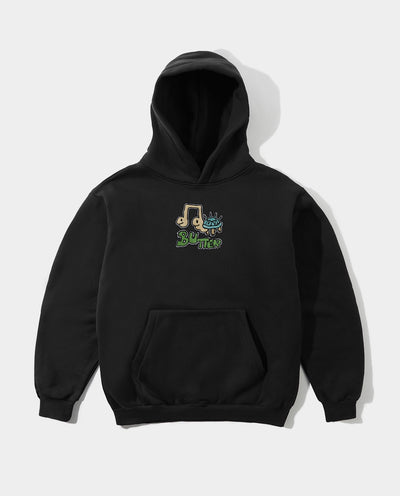 Butter Goods - Turtle Pullover Hood - Black Hoodies Butter Goods