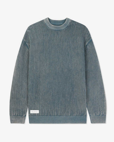 Butter Goods - Washed Knitted Sweater - Navy