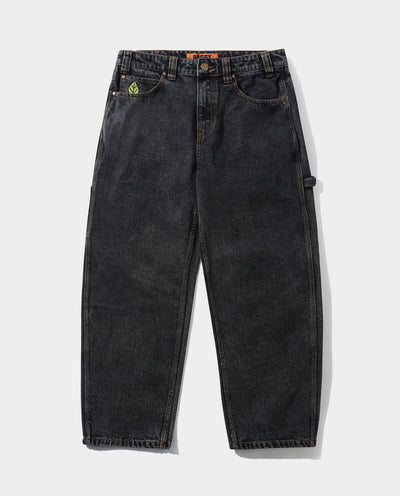 Butter Goods - Weathergear Denim Jeans - Gunmetal Pants Butter Goods