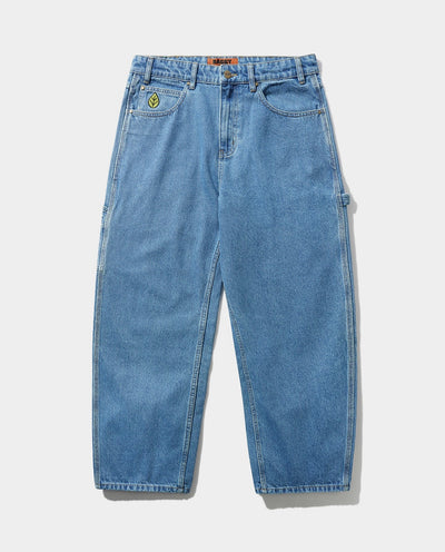Butter Goods - Weathergear Denim Jeans - Streaky Indigo Pants Butter Goods
