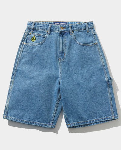 Butter Goods - Weathergear Denim Shorts - Streaky Indigo Shorts Butter Goods
