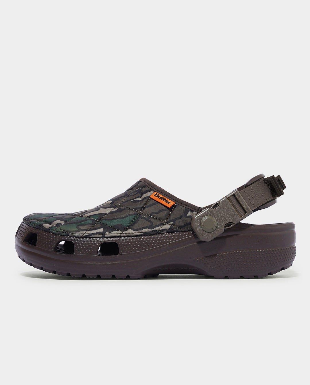 Butter Goods X Crocs - Classic Clog - Bark/Camo Shoes Butter Goods