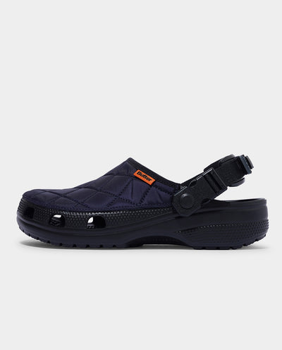 Butter Goods X Crocs - Classic Clog - Black/Navy Shoes Butter Goods