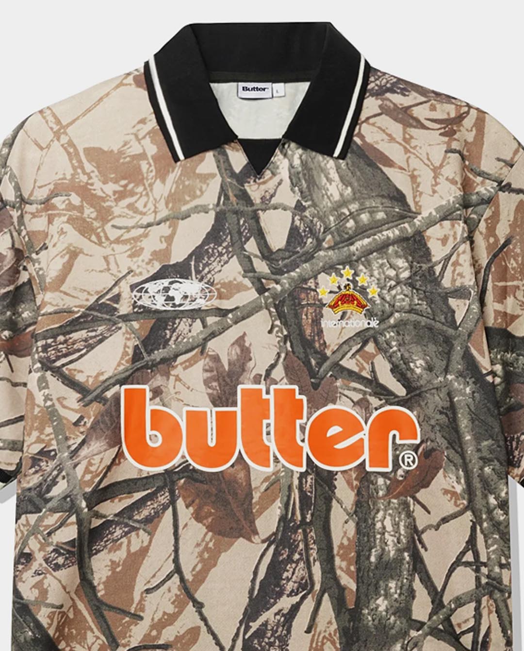 【BUTTER GOODS】Foliage Camo Jersey - Orange Foliage Camo Jersey – Butter Goods