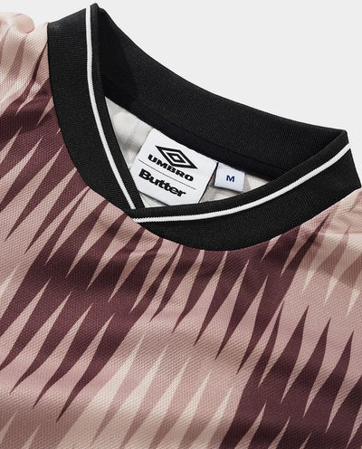 Butter Goods x Umbro - Optical Jersey - Brown/Taupe T-Shirts Butter Goods   