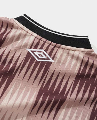 Butter Goods x Umbro - Optical Jersey - Brown/Taupe T-Shirts Butter Goods   