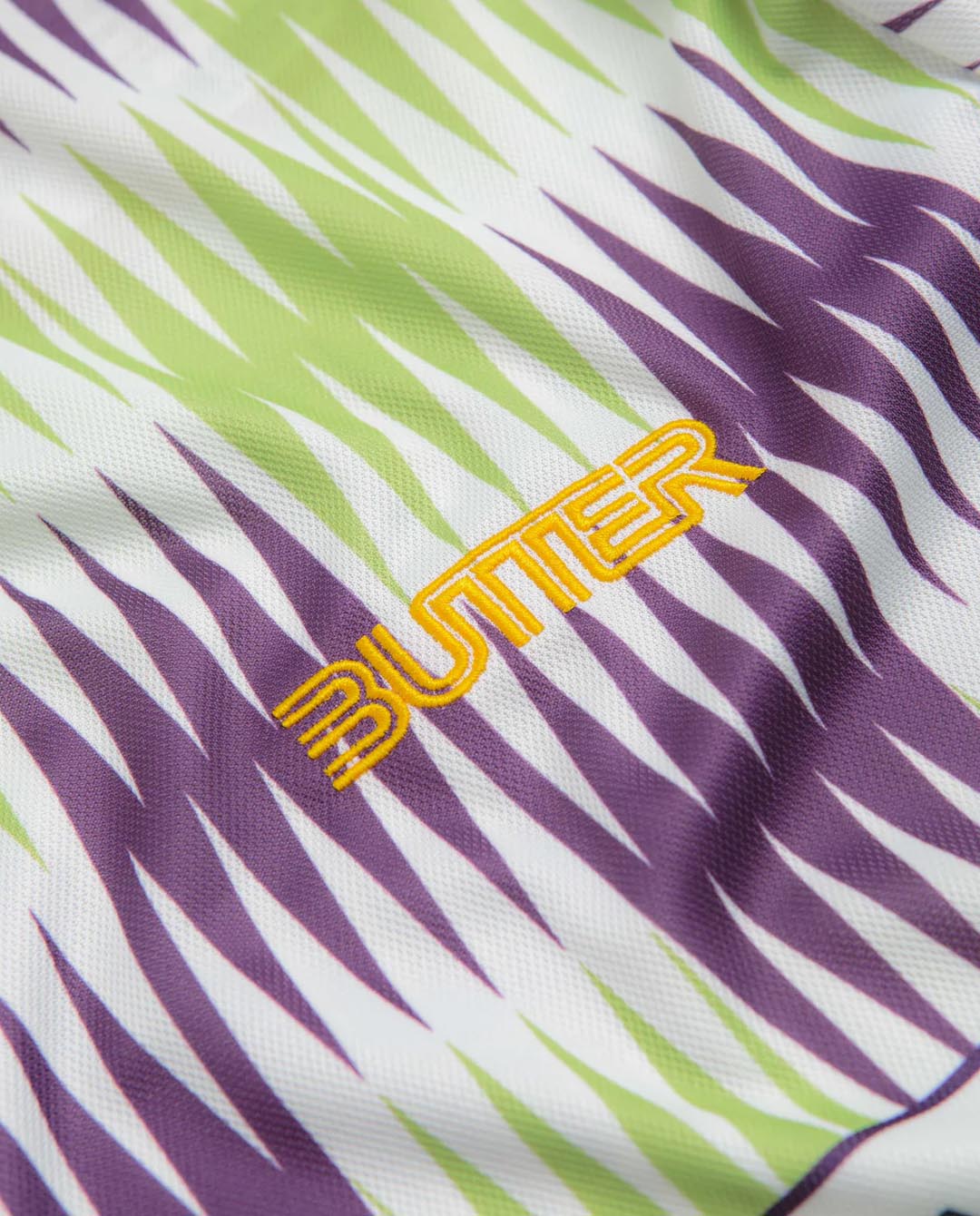 Butter Goods x Umbro - Optical Jersey - Grape/Volt T-Shirts Butter Goods   