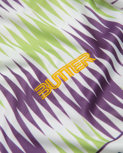 Butter Goods x Umbro - Optical Jersey - Grape/Volt T-Shirts Butter Goods   