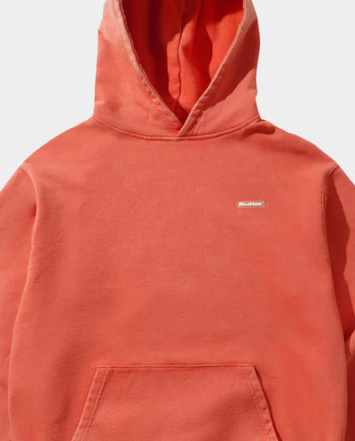 Butter Goods - Basic Hoodie - Washed Blood Orange Hoodies Butter Goods