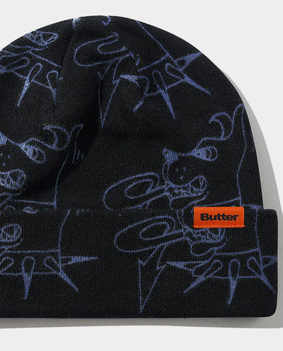 Butter Goods - Canine Beanie - Black Beanie Butter Goods
