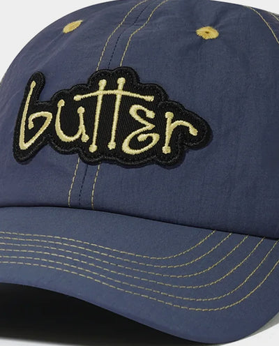 Butter Goods - Connection 6 Panel Cap - Slate Hats Butter Goods