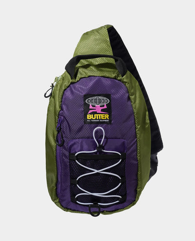 Butter Goods - Express Shoulder Bag - Grass/Purple Bags Butter Goods