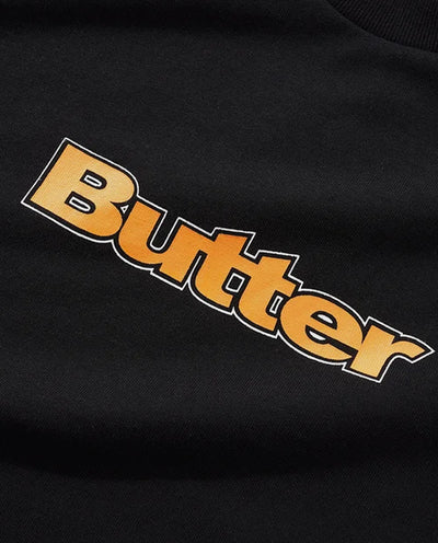 Butter Goods - Outline Logo Tee - Black T-Shirts Butter Goods