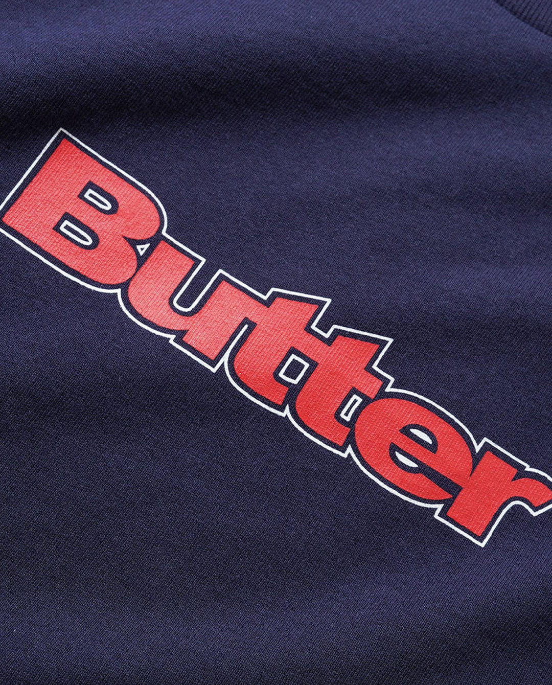 Butter Goods - Outline Logo Tee - Navy T-Shirts Butter Goods