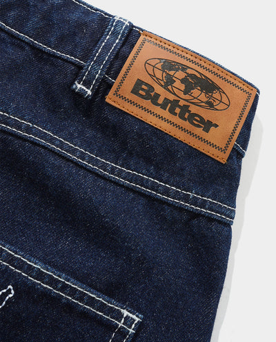 Butter Goods - Roach Denim Jeans - Dark Indigo Pants Butter Goods
