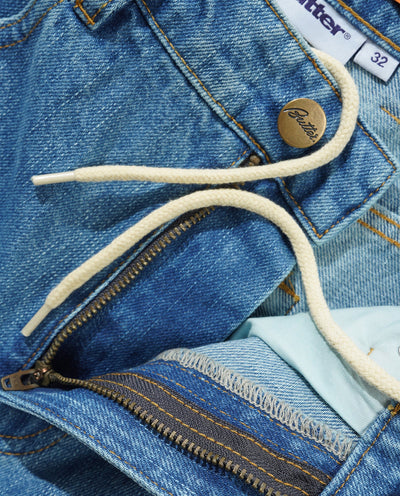 Butter Goods - Weathergear Denim Jeans - Streaky Indigo Pants Butter Goods