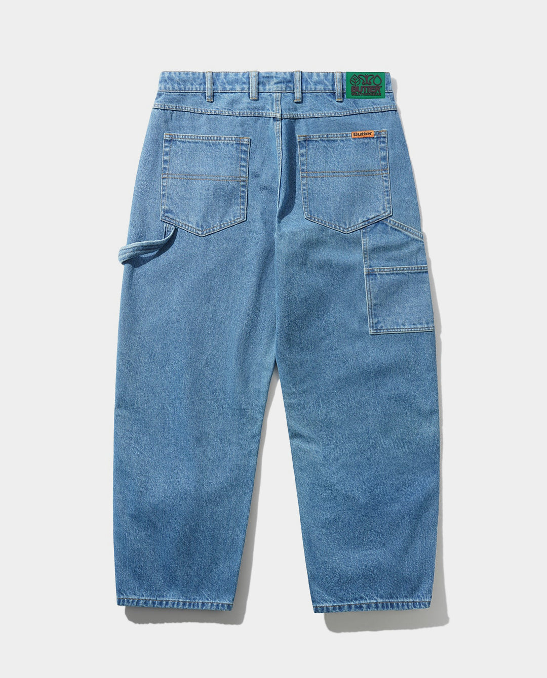 Butter Goods - Weathergear Denim Jeans - Streaky Indigo Pants Butter Goods
