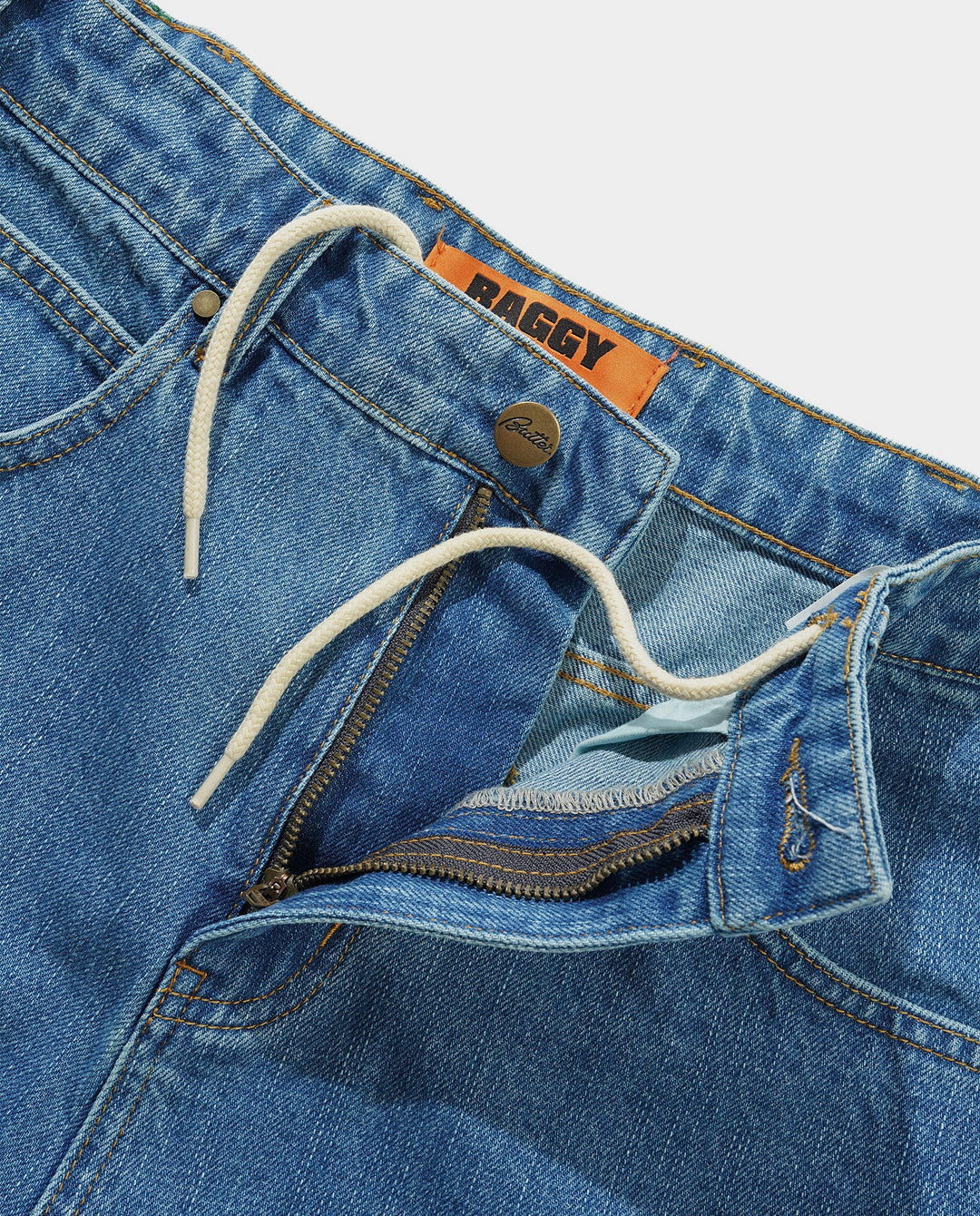 Butter Goods - Weathergear Denim Jeans - Streaky Indigo Pants Butter Goods