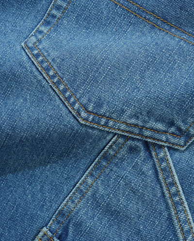 Butter Goods - Weathergear Denim Shorts - Streaky Indigo Shorts Butter Goods